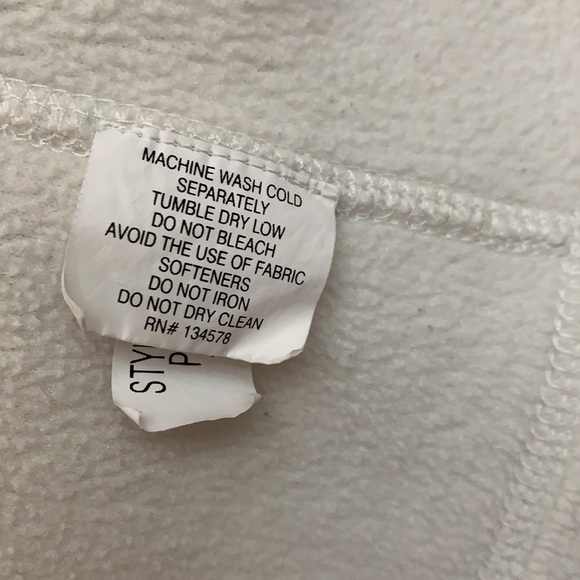 Vineyard Vines White Polar Fleece Vest - Picture 10 of 10